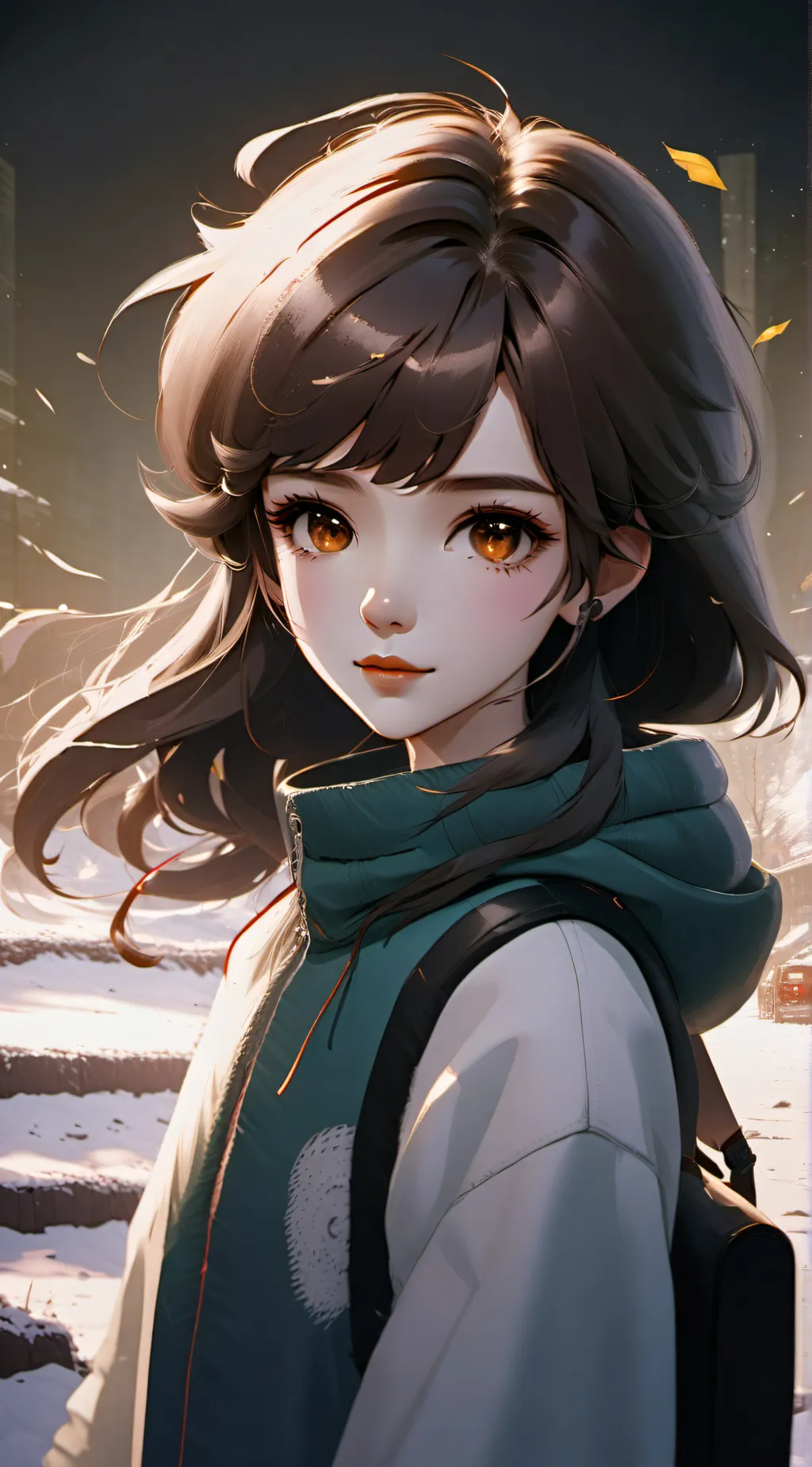 ai character: Leni background