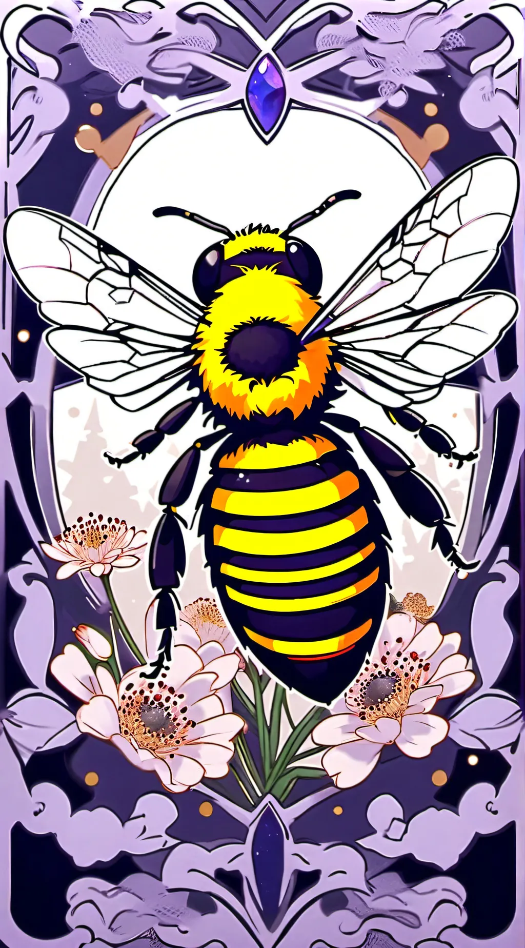 ai character: SmokeeBee background