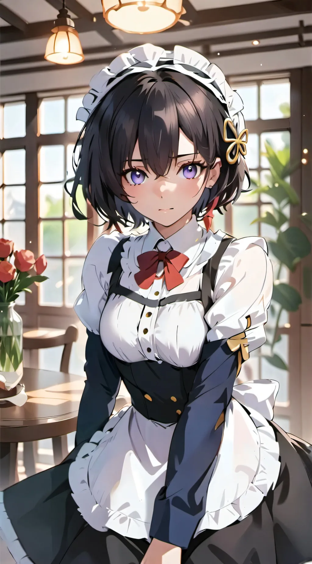 ai character: Mikoto  background