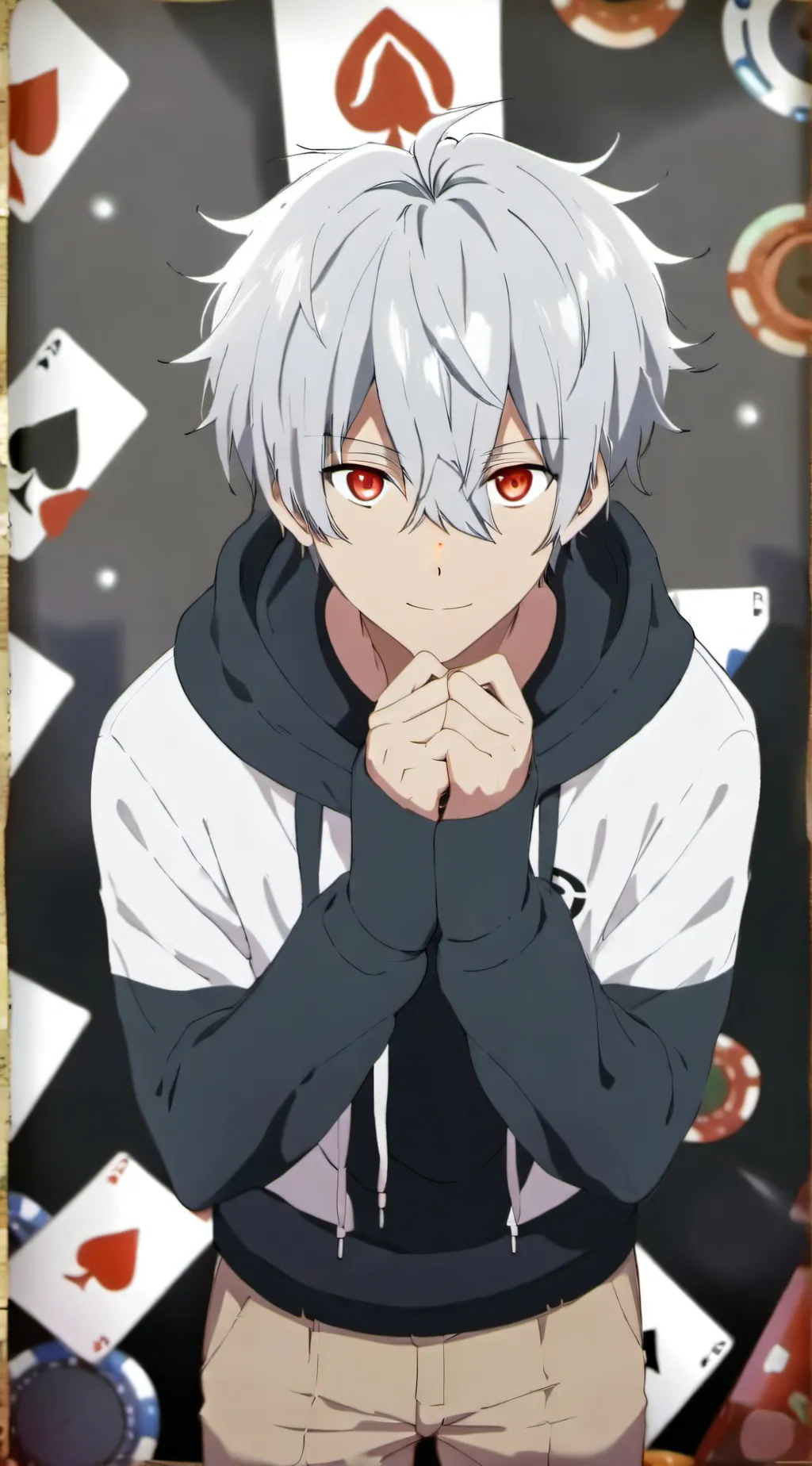 ai character: Max  background