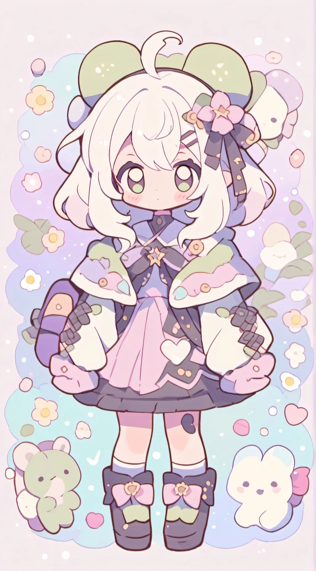 ai character: Lily background