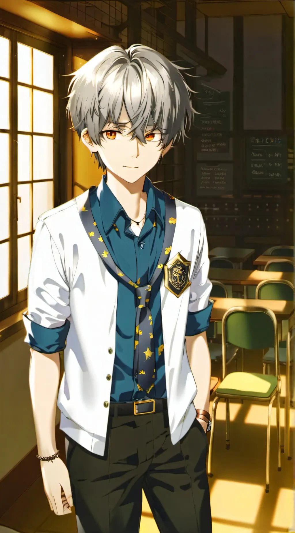 ai character: Shooter background