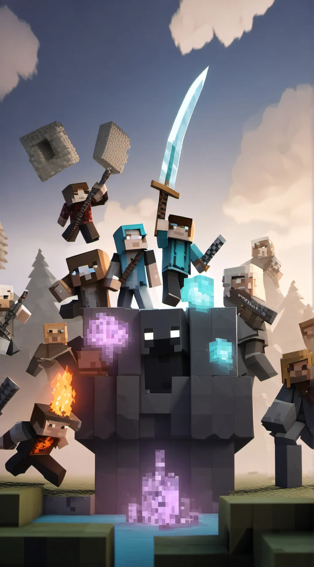 ai character: unstable universe background