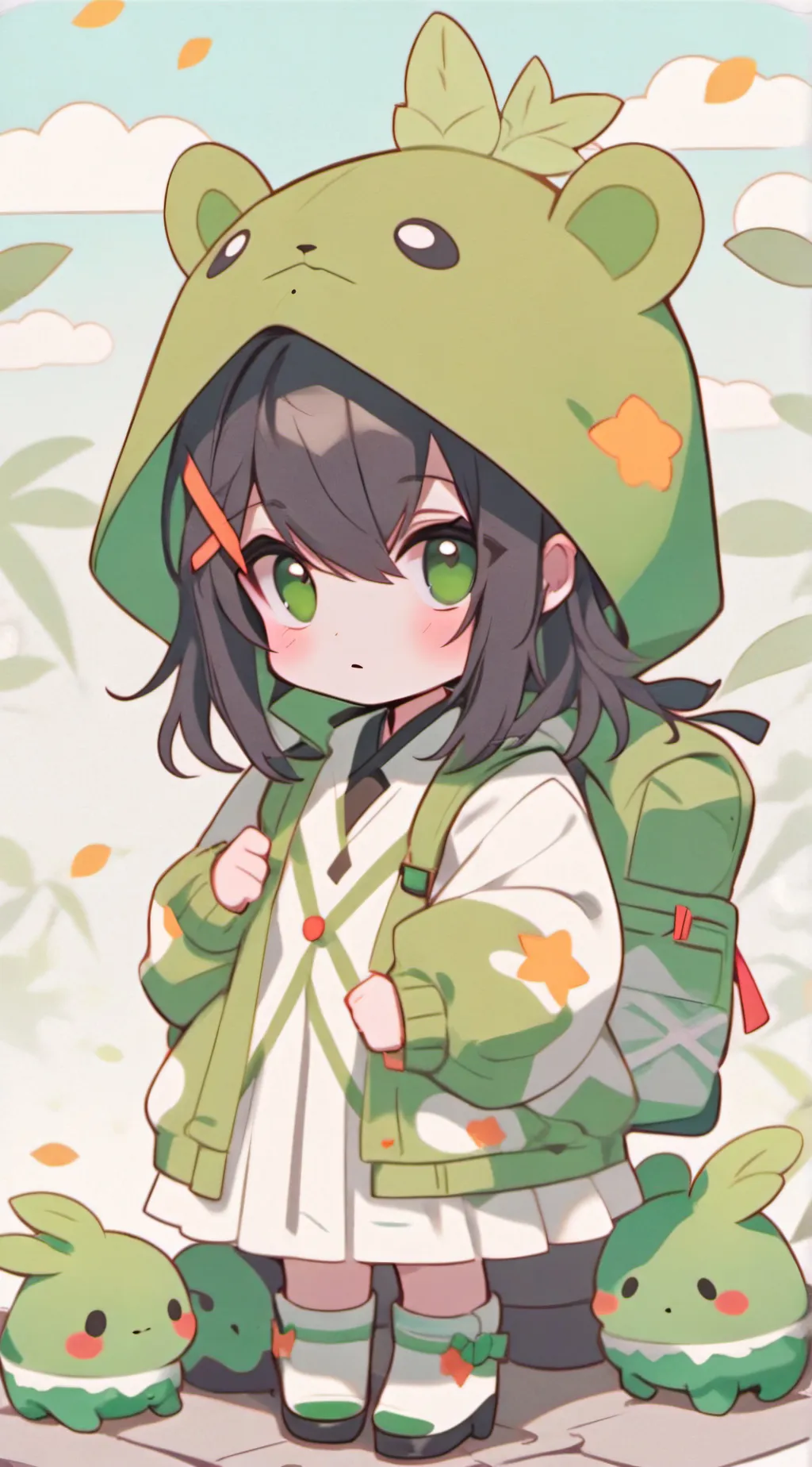 ai character: Mella little sis background