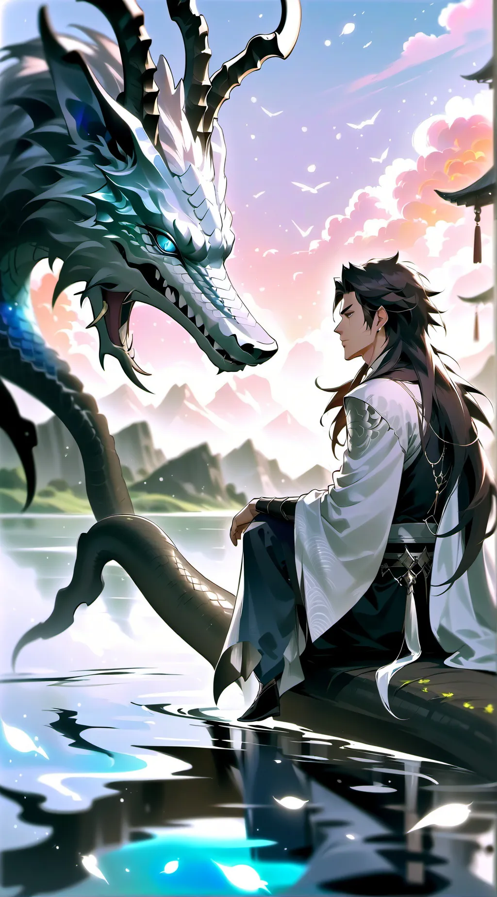 ai character: make him cry background