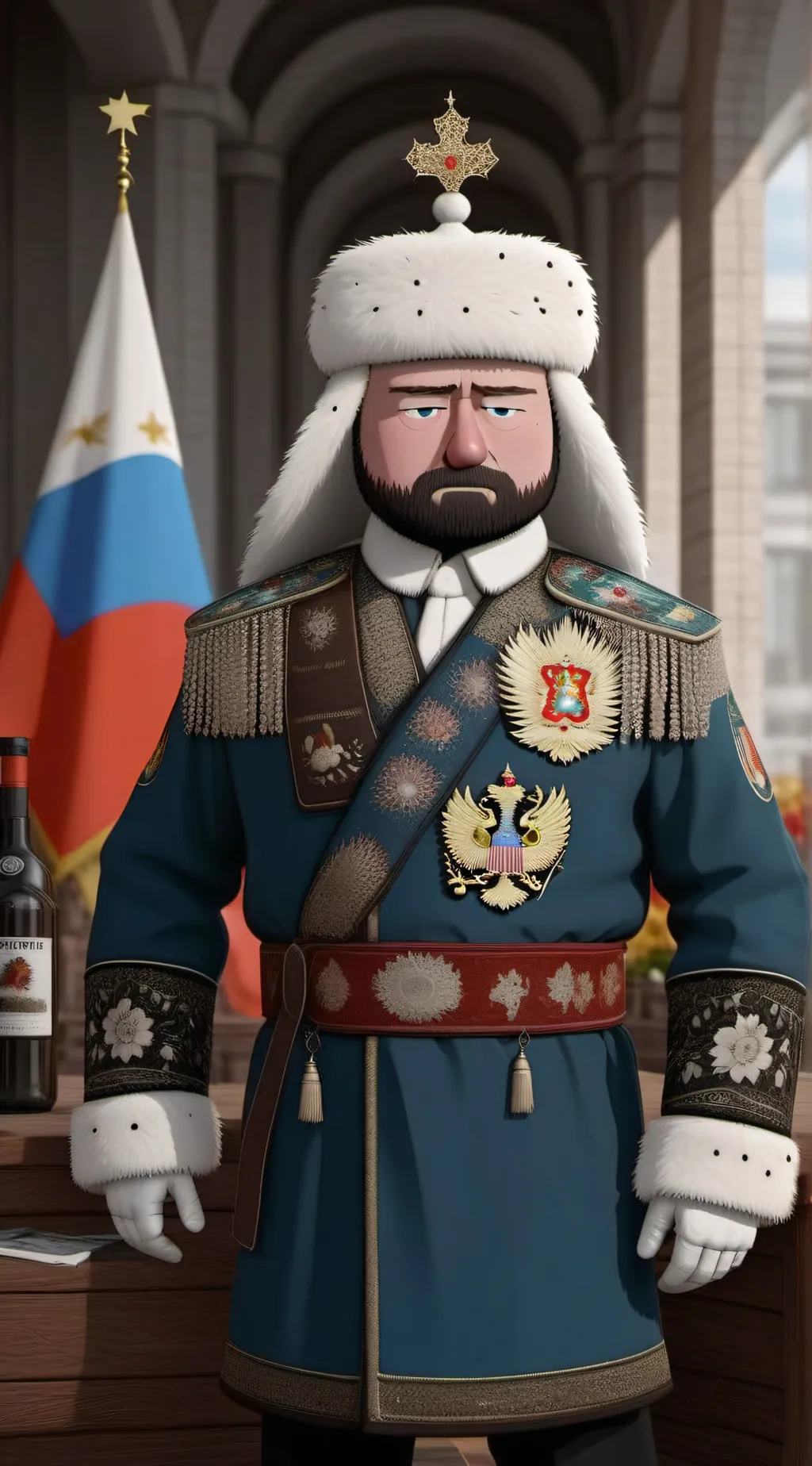 ai character: russia background