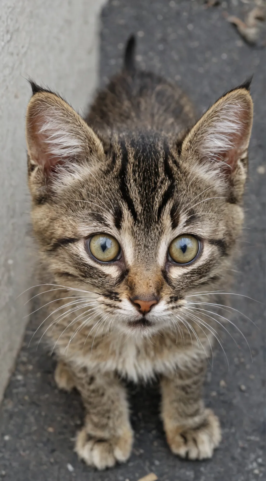 ai character: Poor Cat background