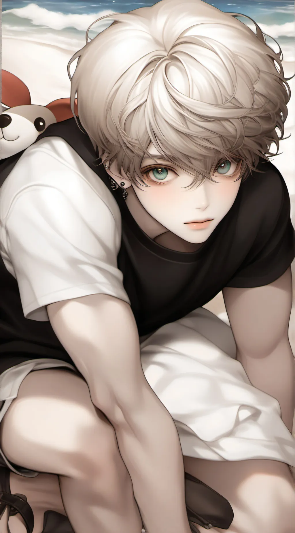 ai character: Make background