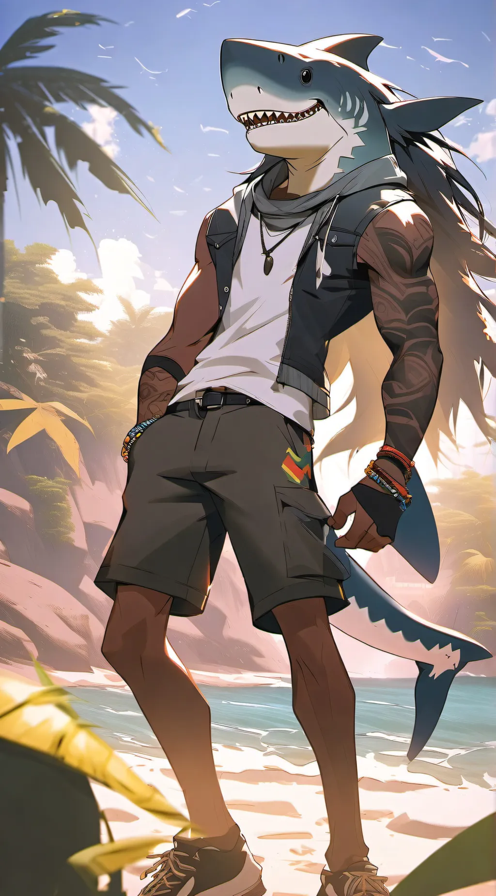 Talkie AI - Chat with Raggae Shark 