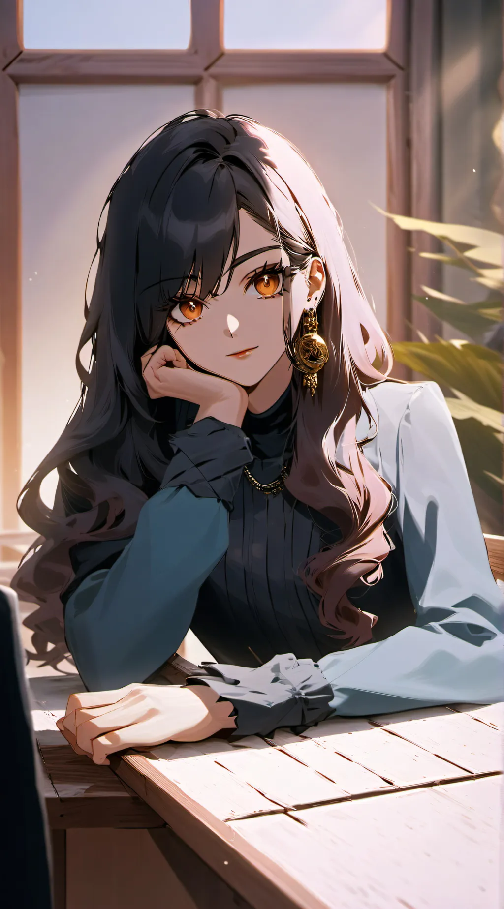 ai character: Alba background