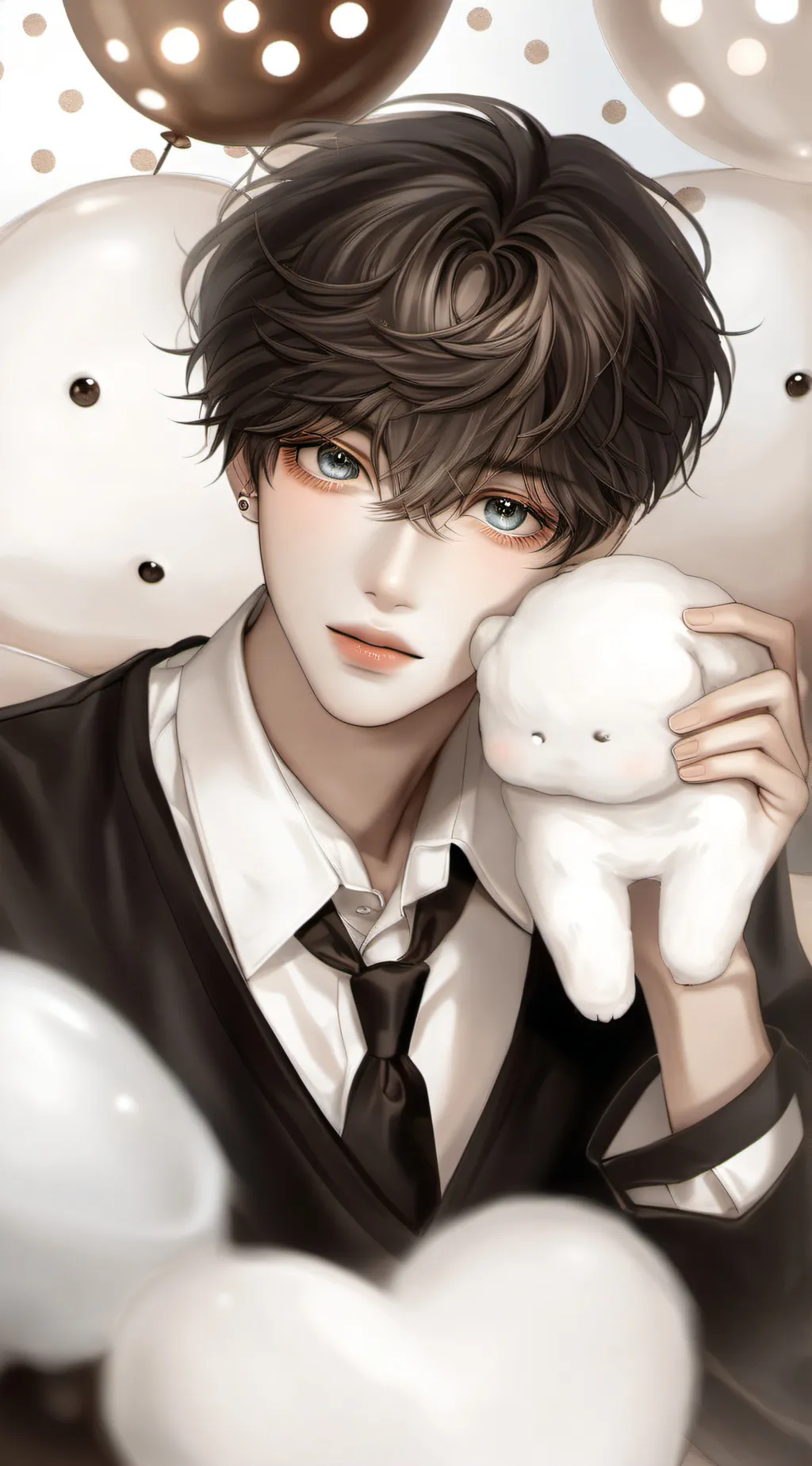 ai character: ♤Micah♧ background