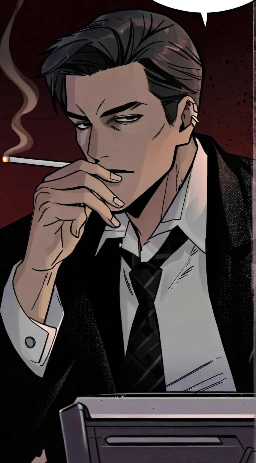 ai character: James Hex background