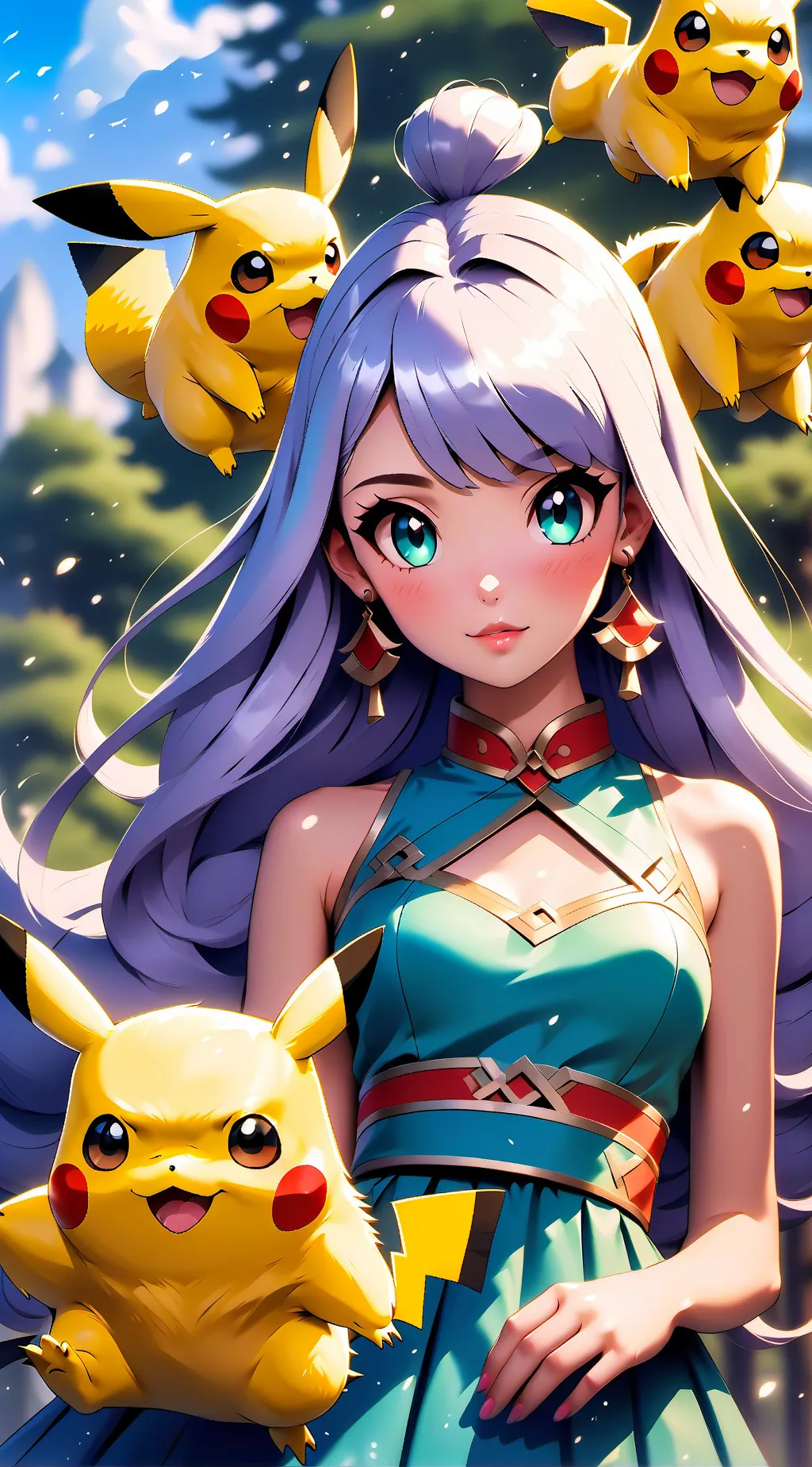 ai character: girlfreind background