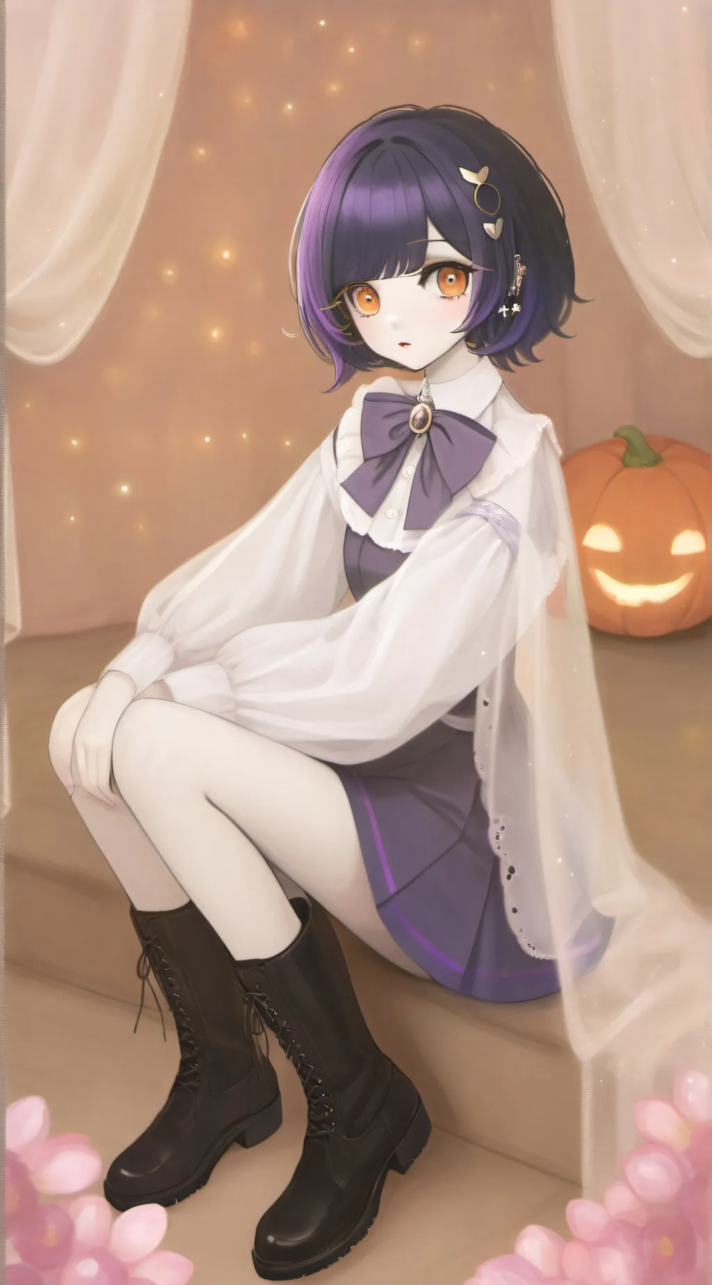 ai character: Star background