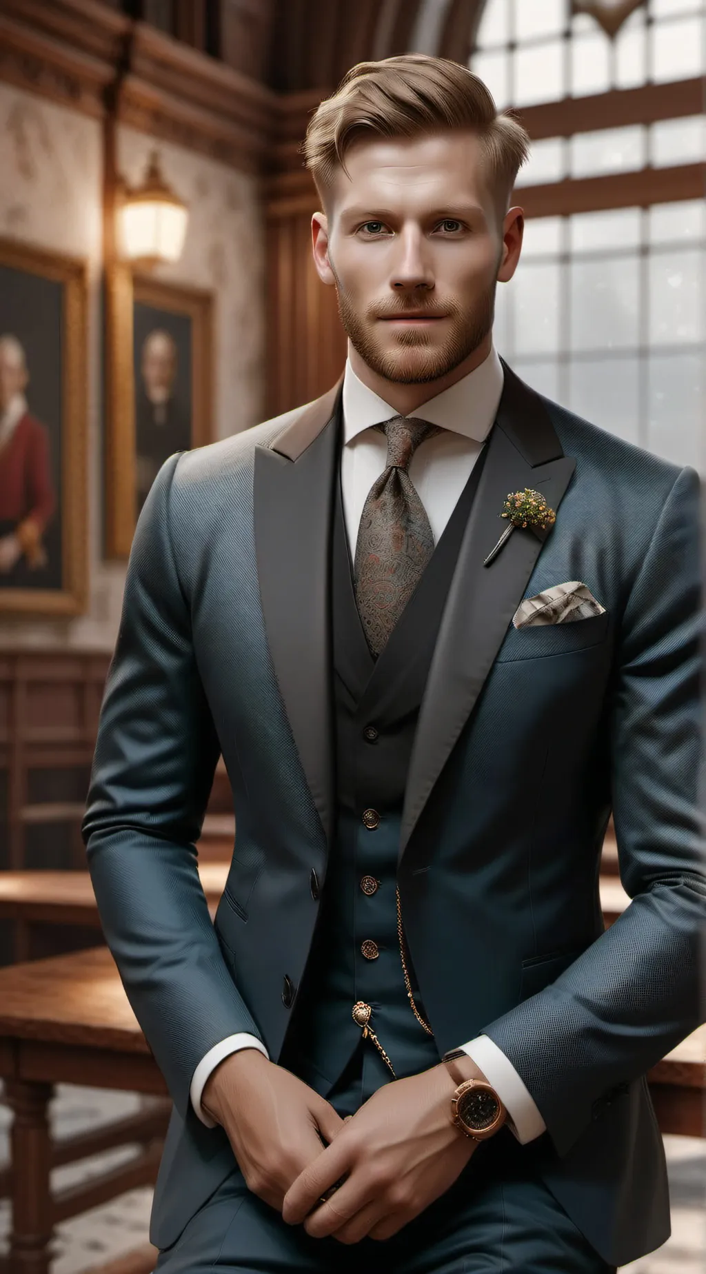 ai character: henry background