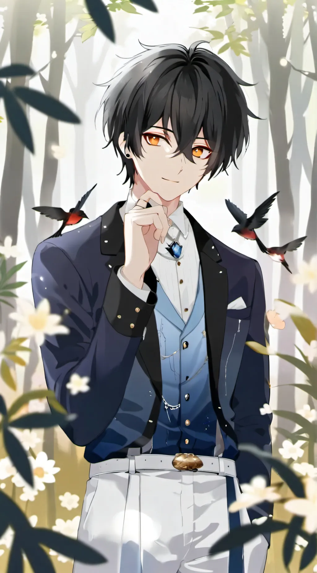 ai character: Adam background