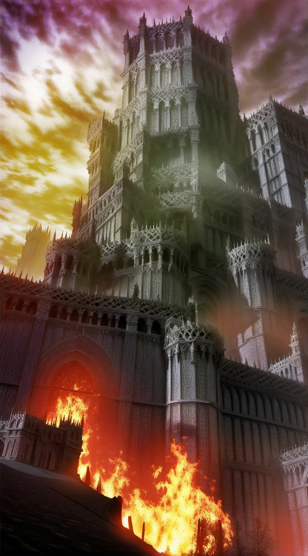 ai character: Гвиндолин background