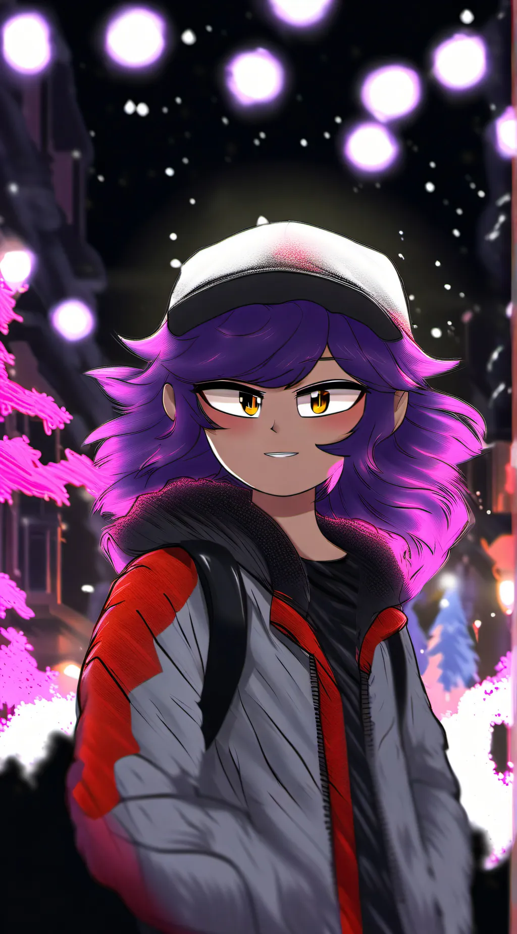 ai character: evil ava(dameos av background