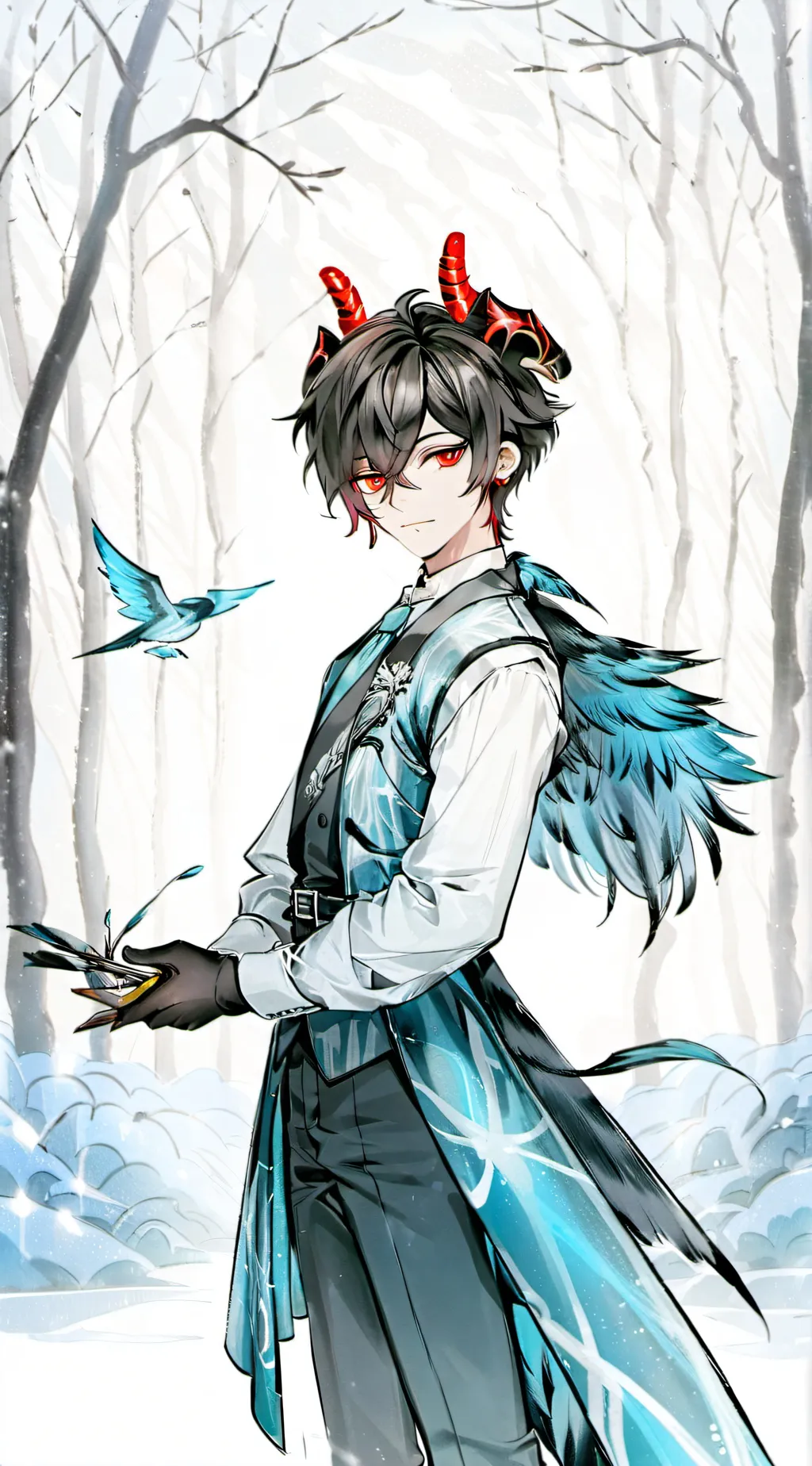 ai character: Alastor  background