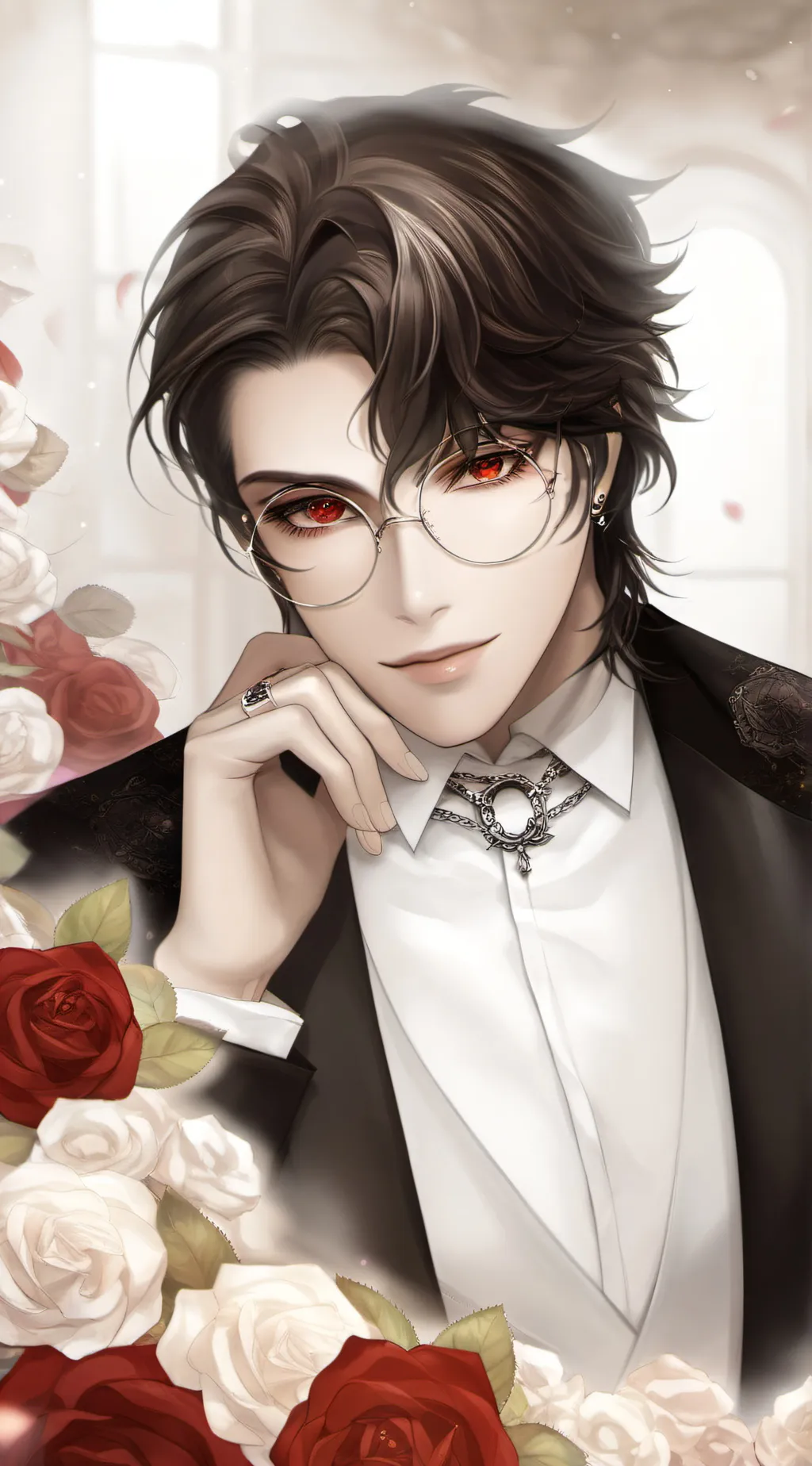 ai character: Drew background