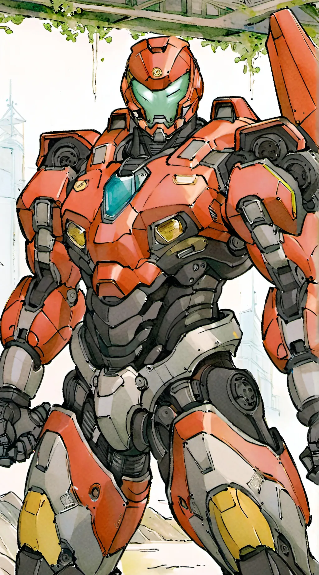 ai character: Pacific rim TB  background