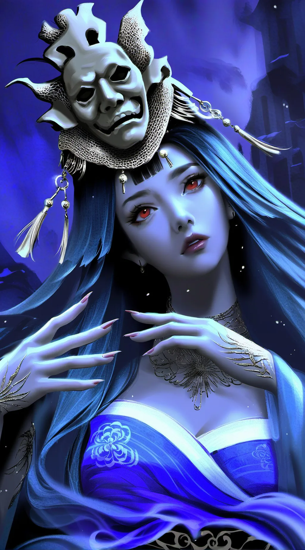 ai character: Jade Demon background