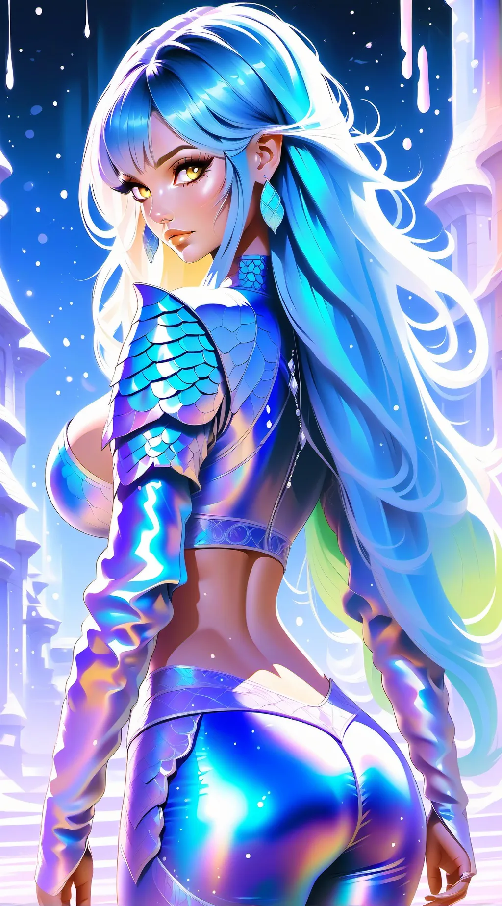 ai character: Queen background