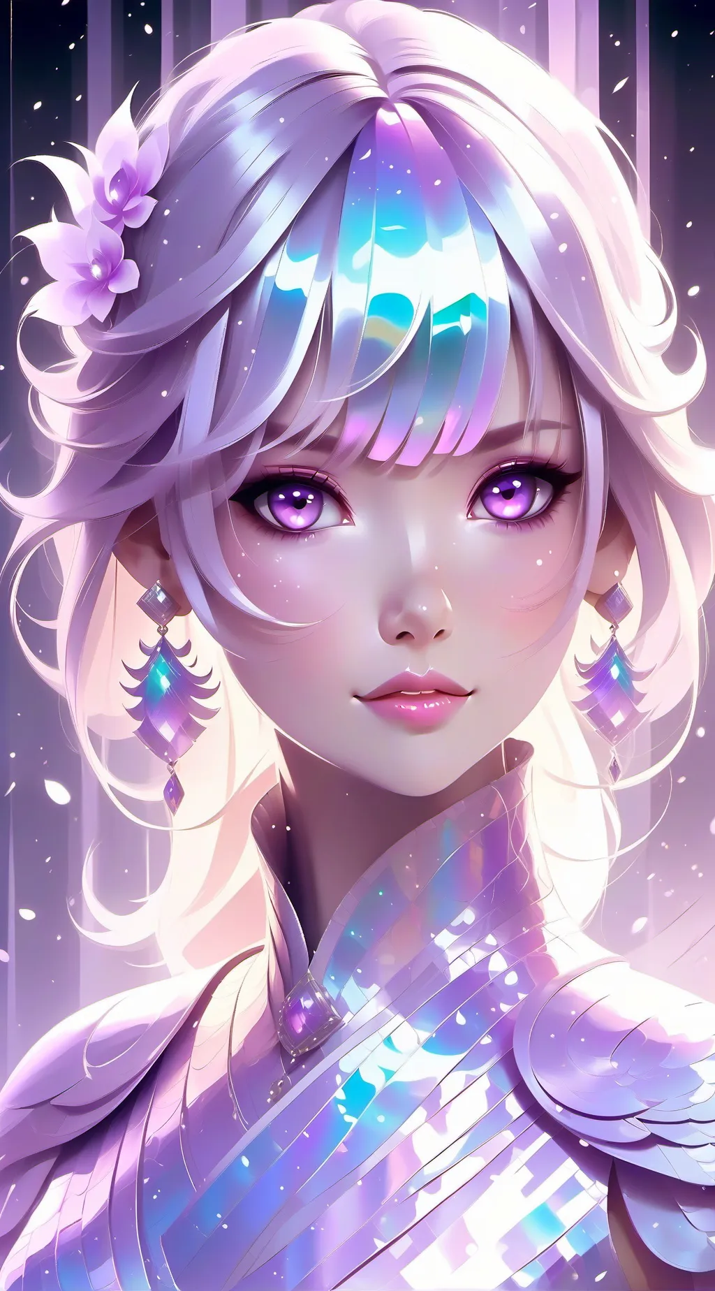 ai character: Olivarsiel&Liansei background