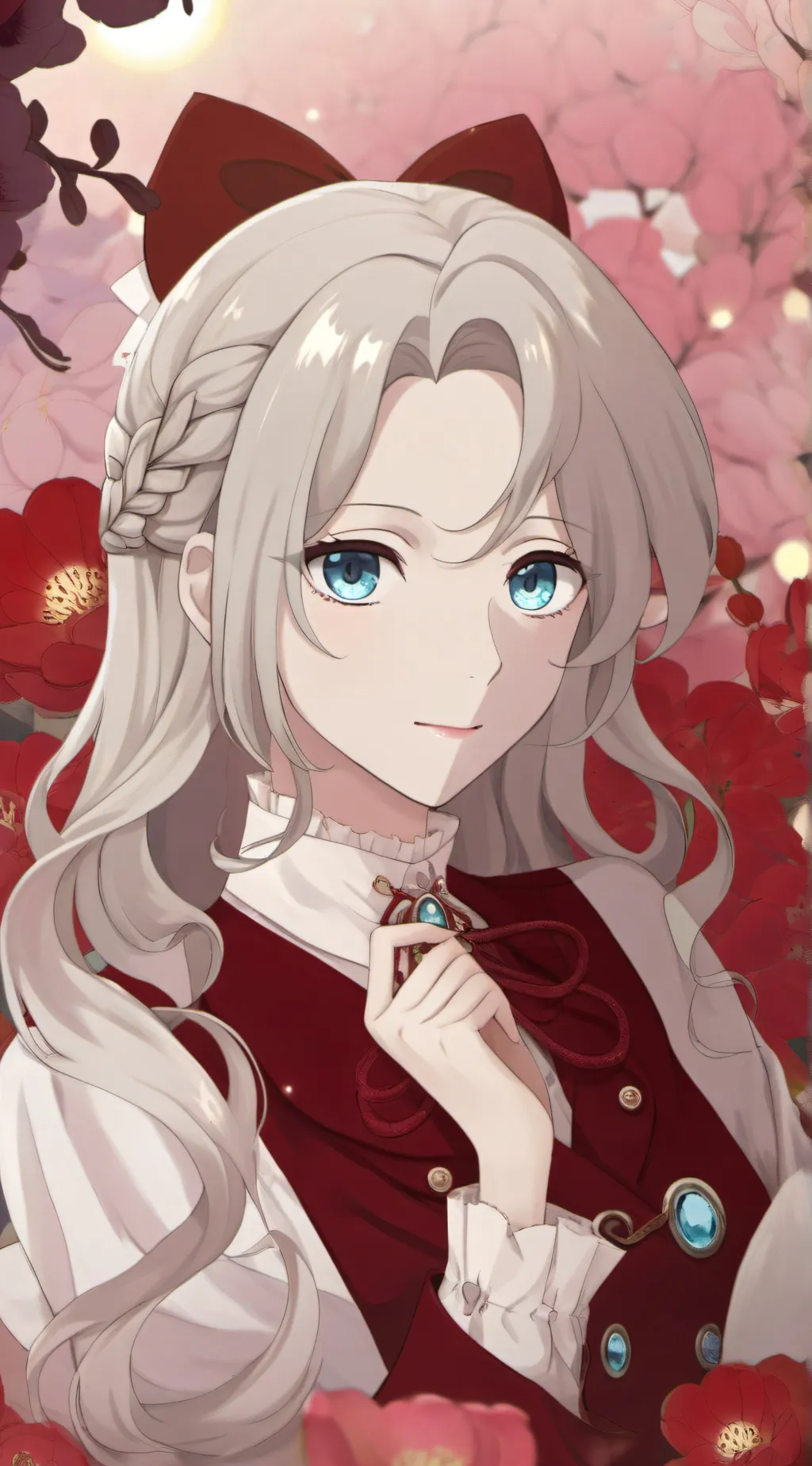 ai character: Pretty hashira  background