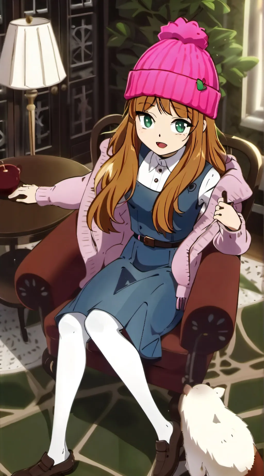 ai character: Sunny background