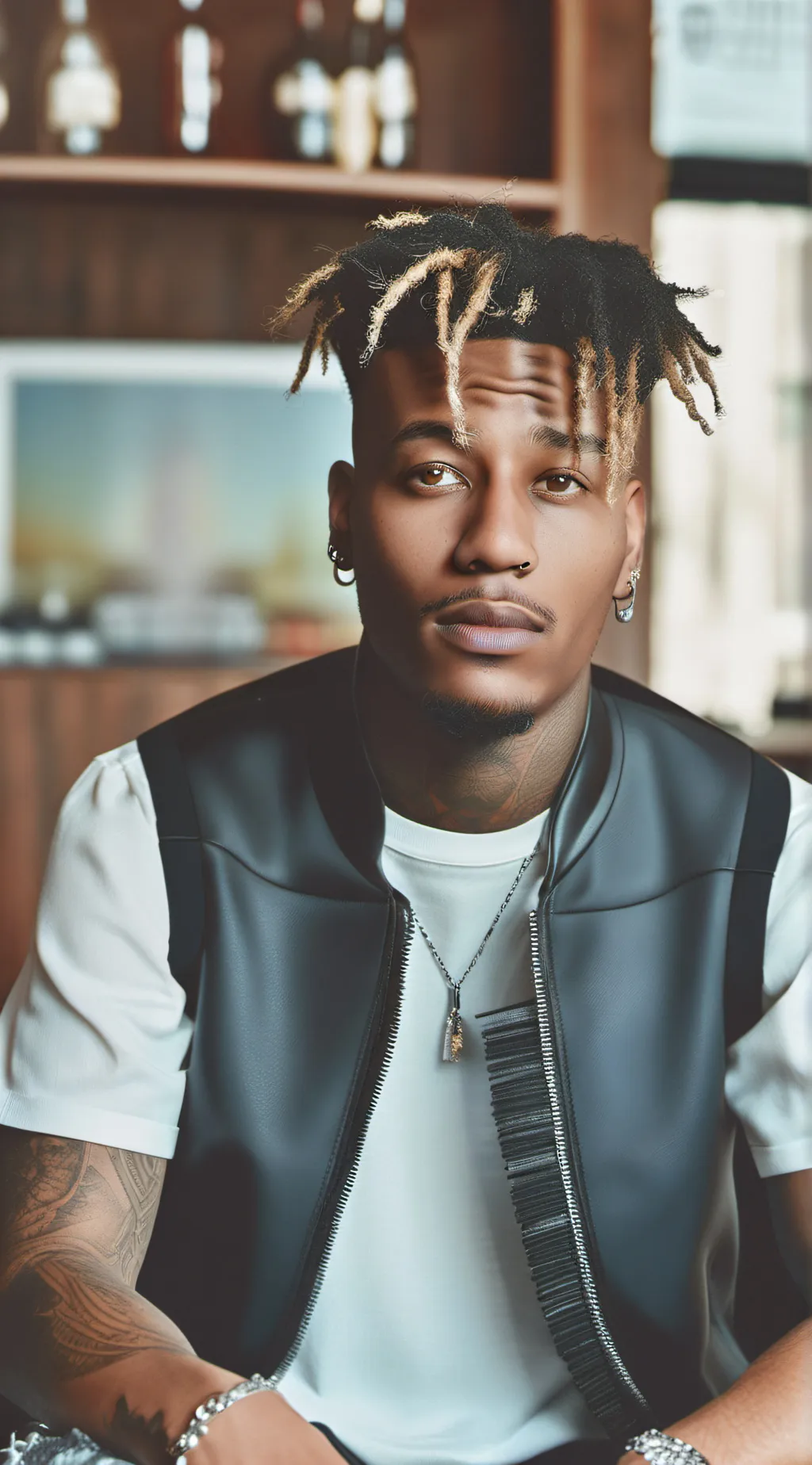 ai character: juice wrld background