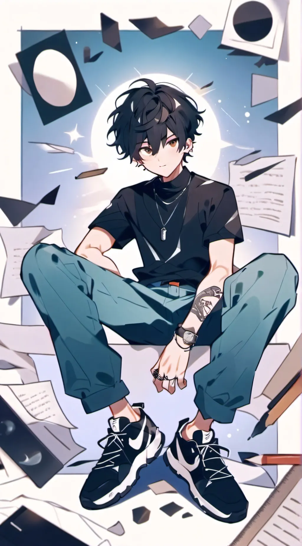 ai character: Kai background