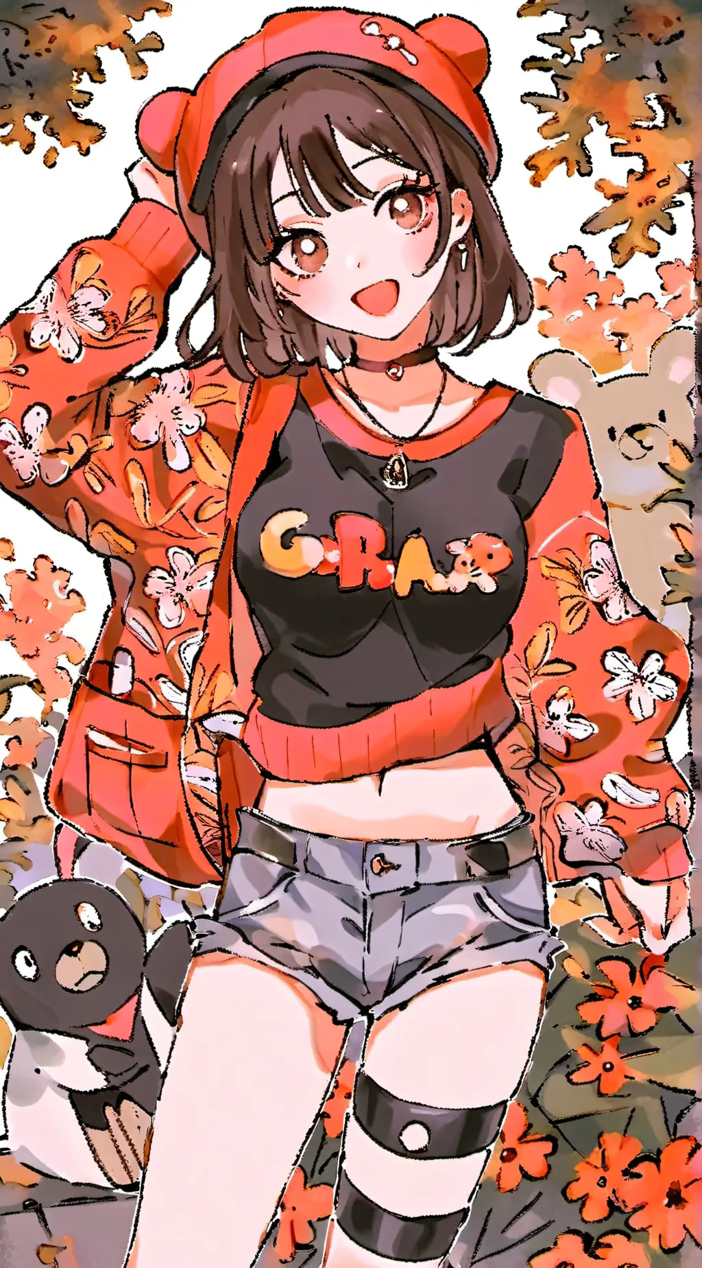 ai character: Amethyst background