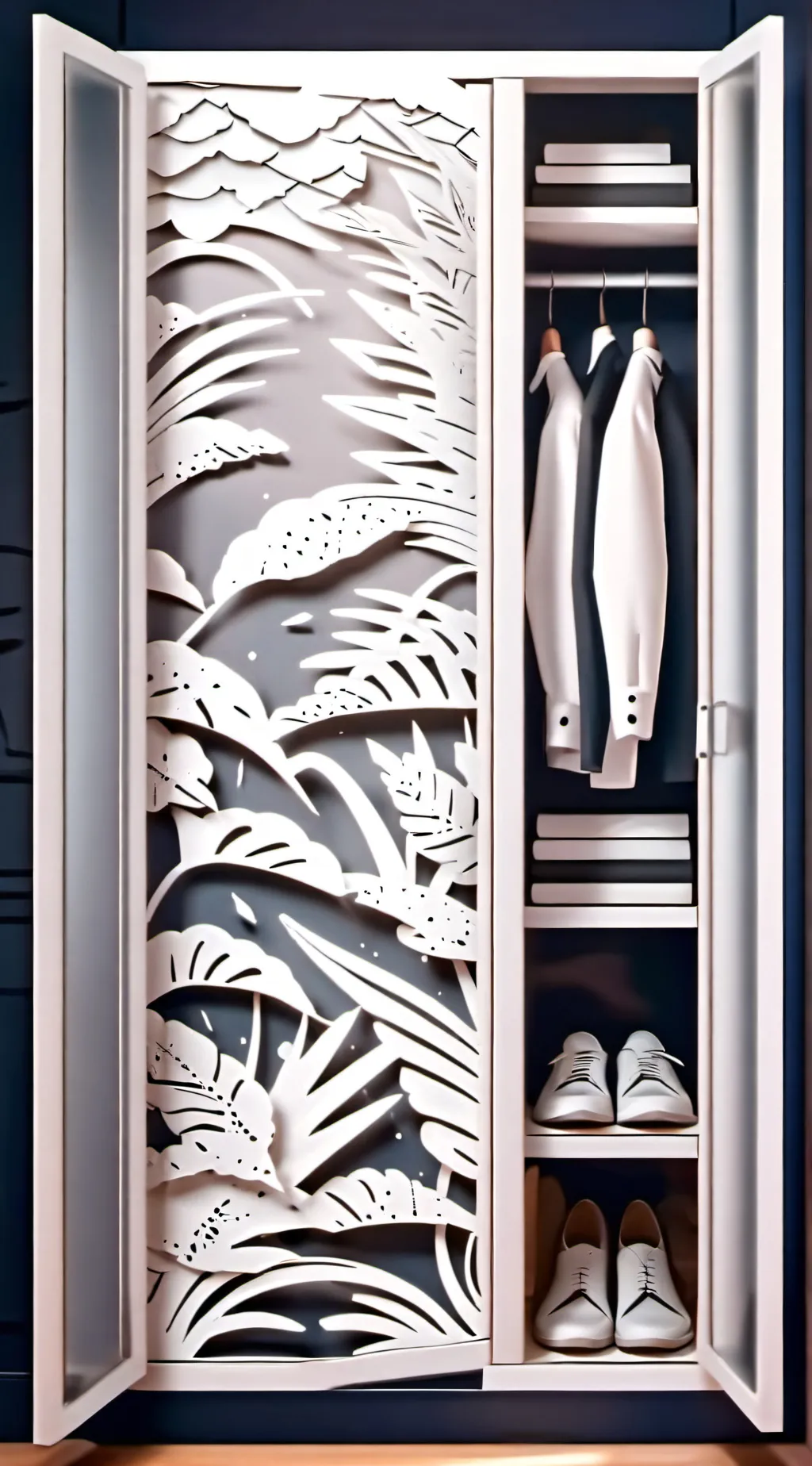 ai character: Orion and the dark background