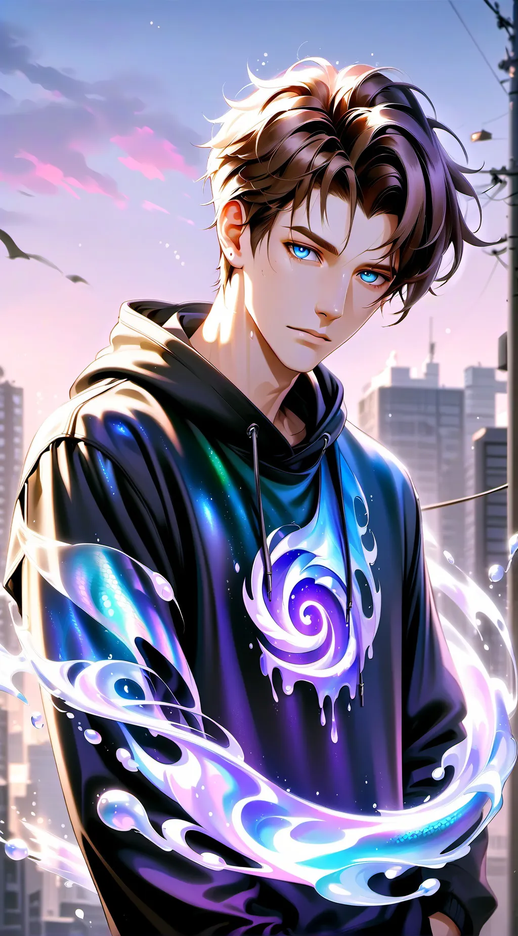 ai character: Aaron background