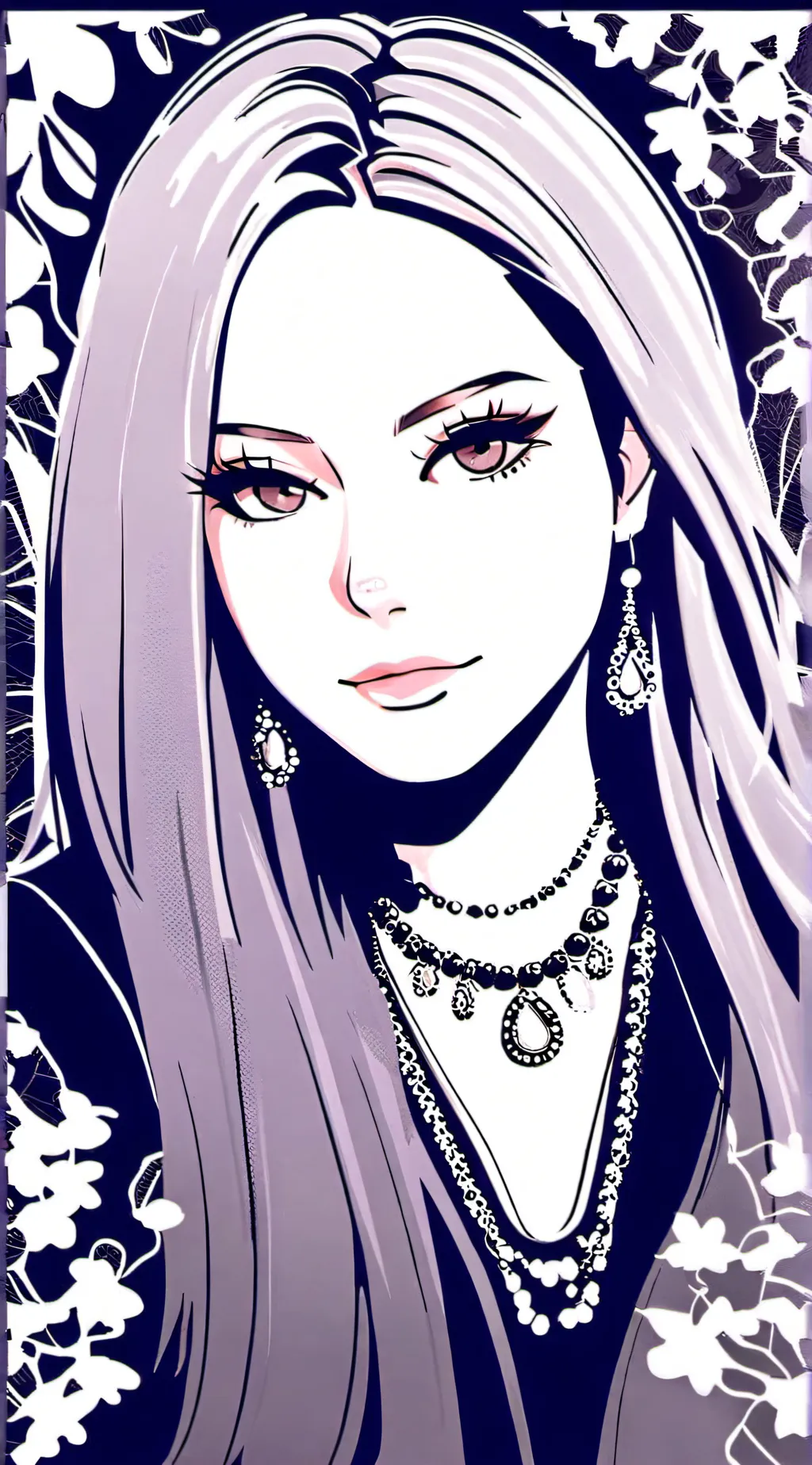 ai character: Avril Lavigne  background
