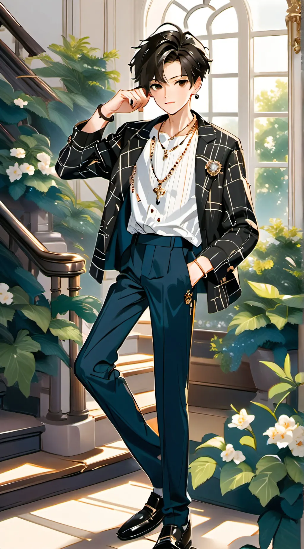 ai character: Xza background