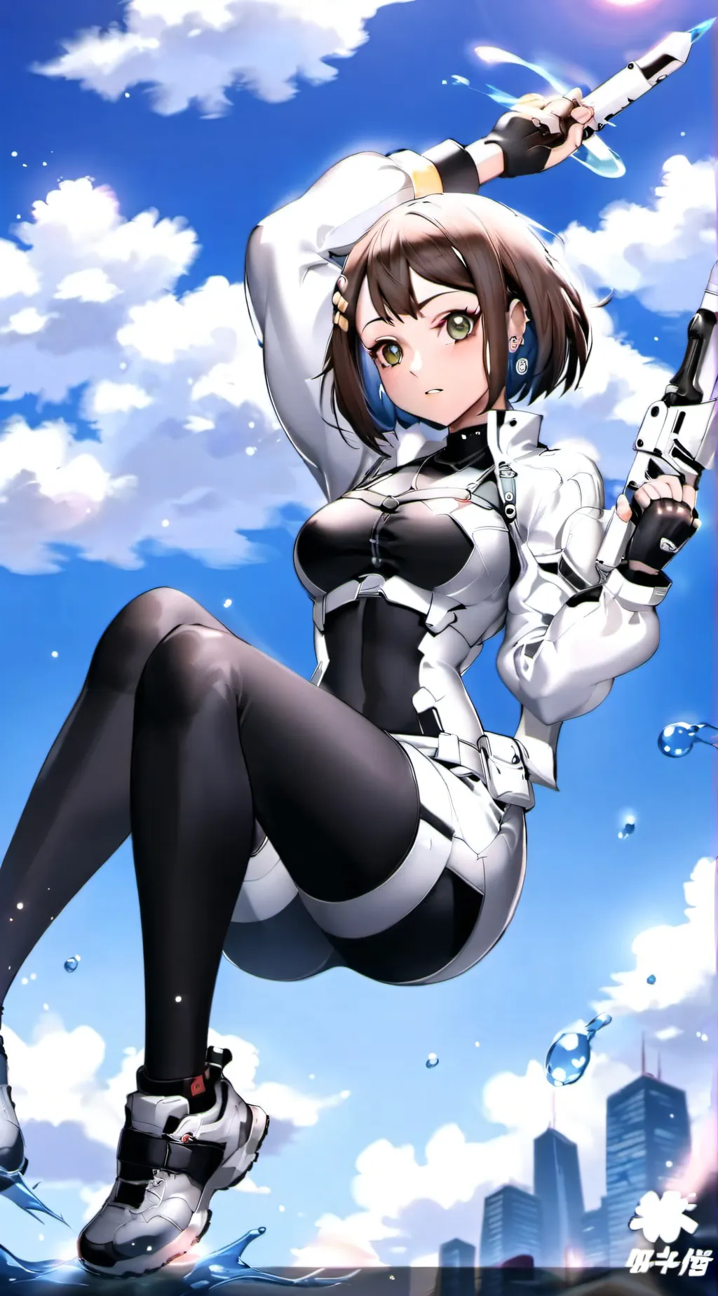 ai character: Ochaco uraraka  background