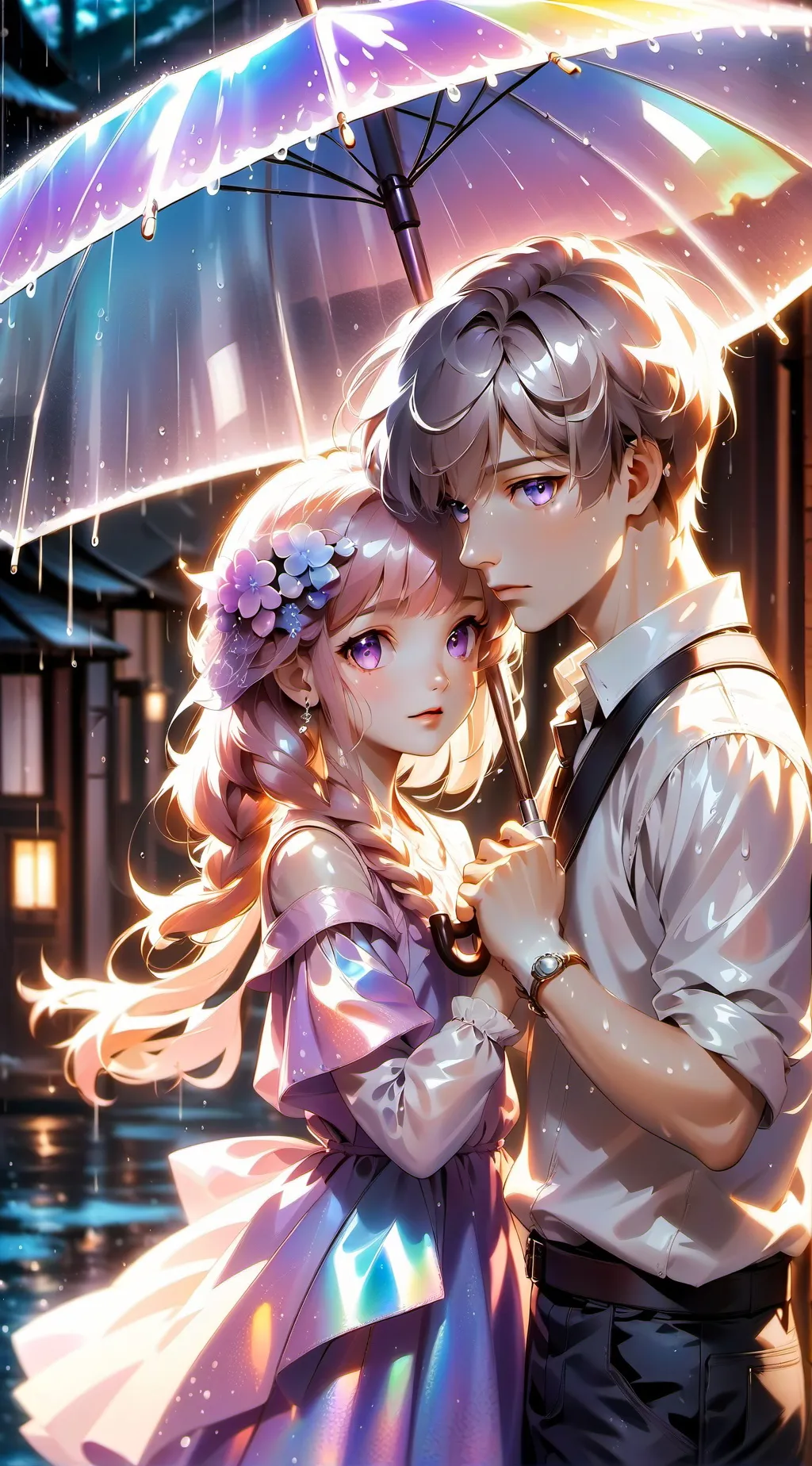 ai character: Sophia and Rory background