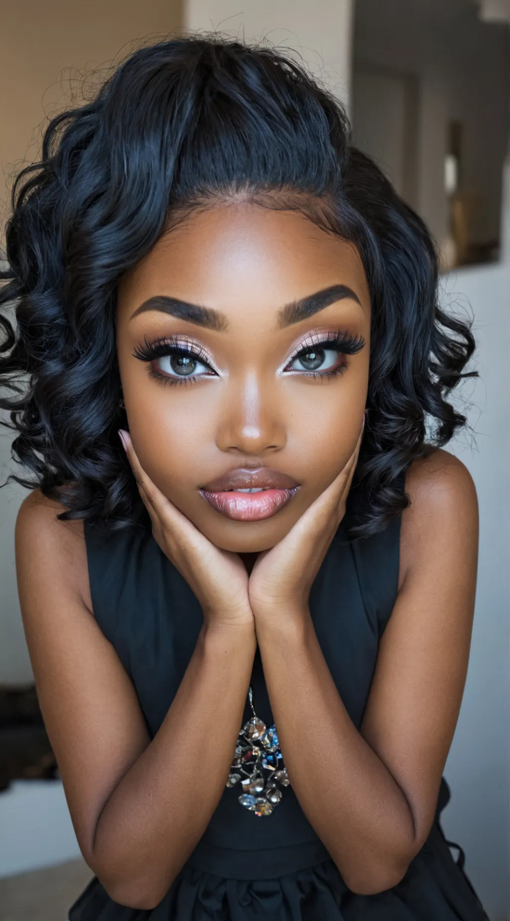 ai character: Ivory background