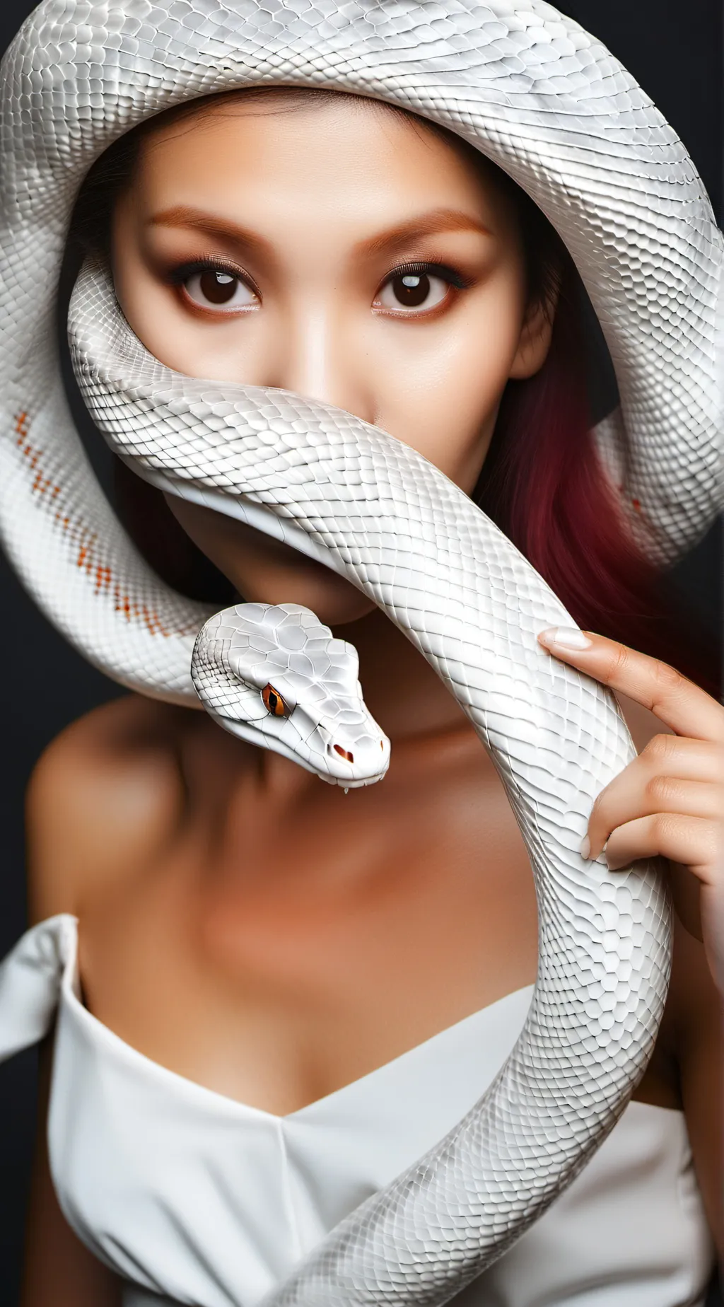 ai character: ghost background