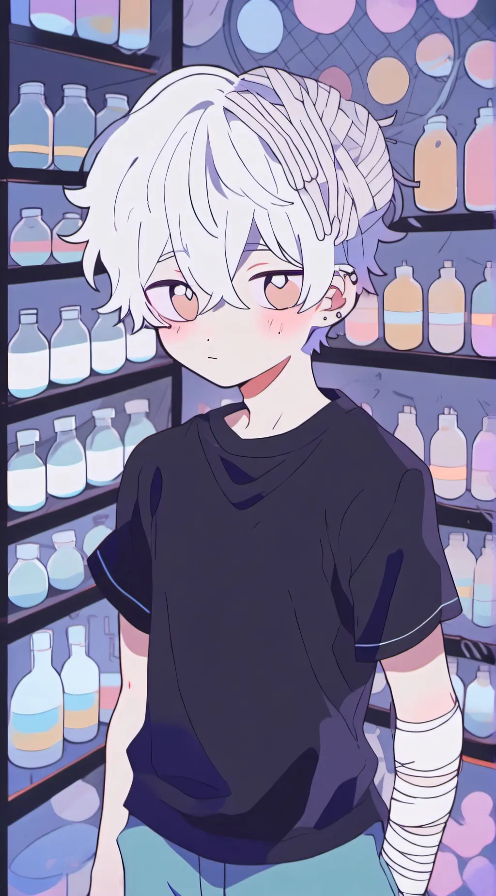 ai character: mother  background