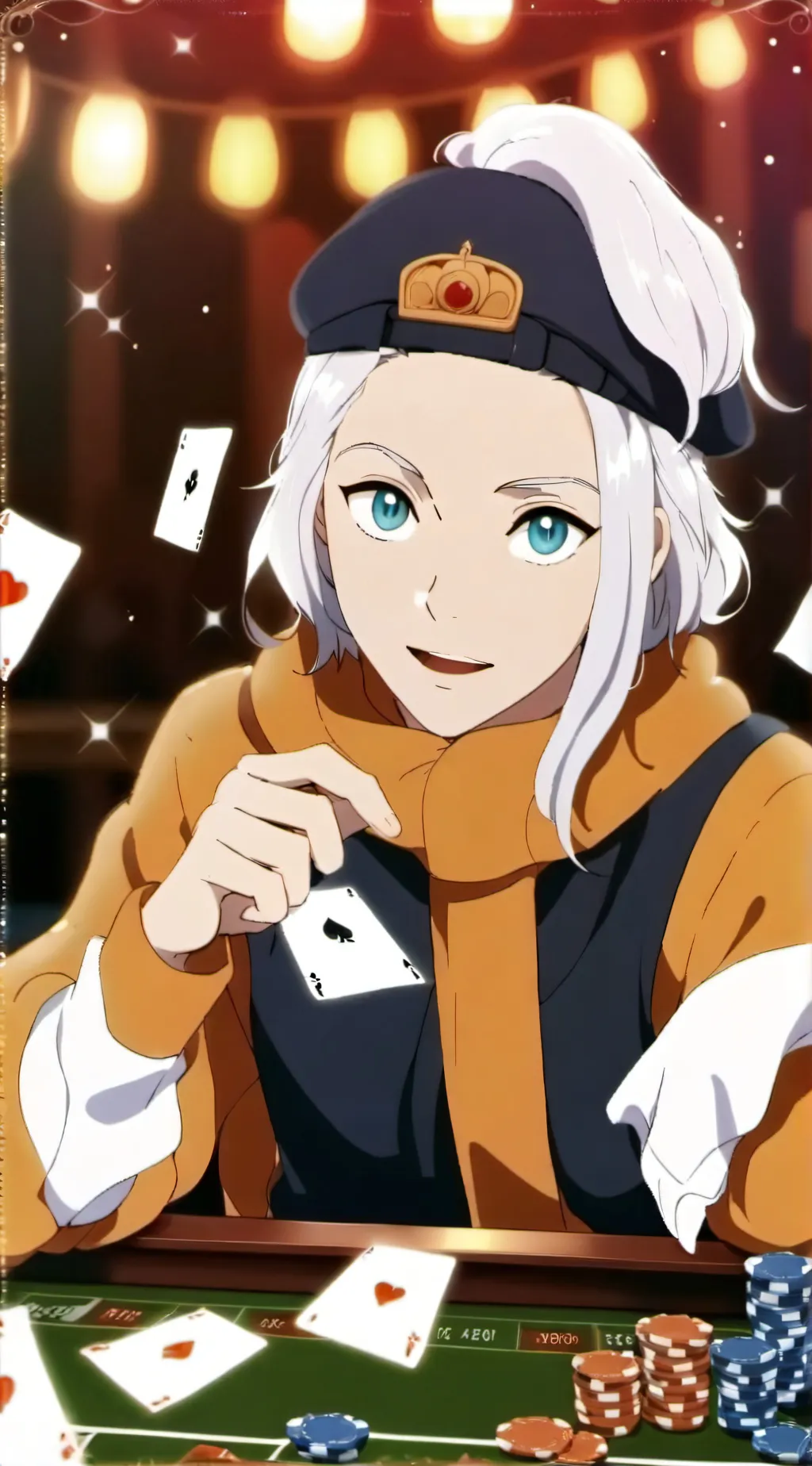 ai character: gamble in roblox background