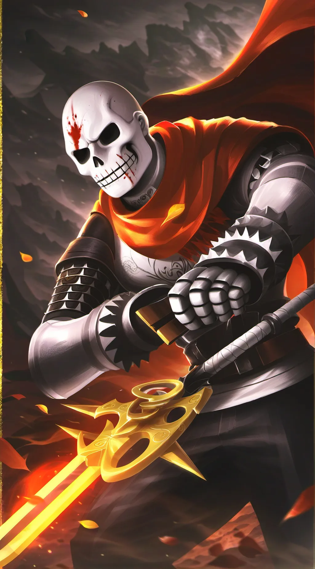 ai character: sans background