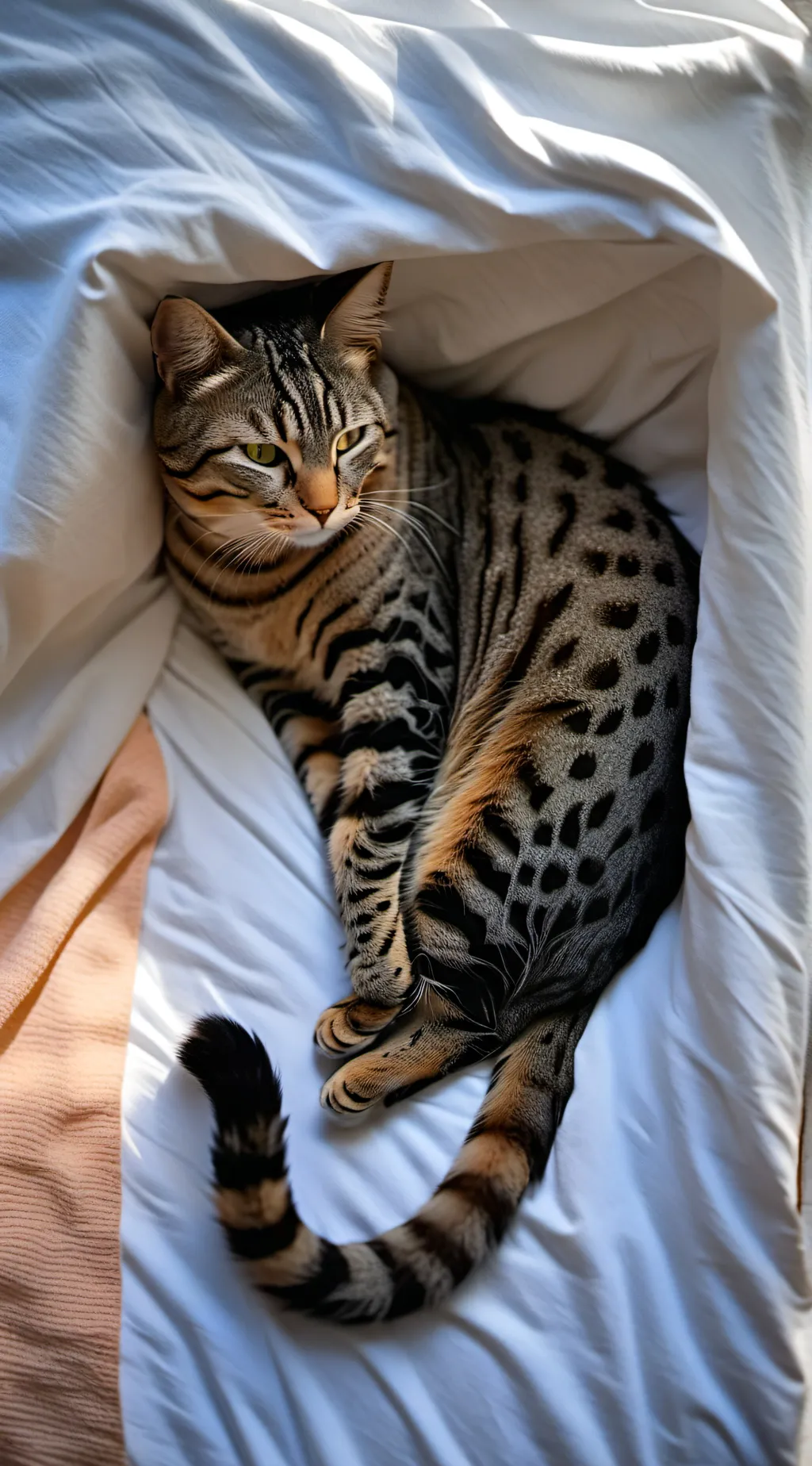 ai character: kity sleping background