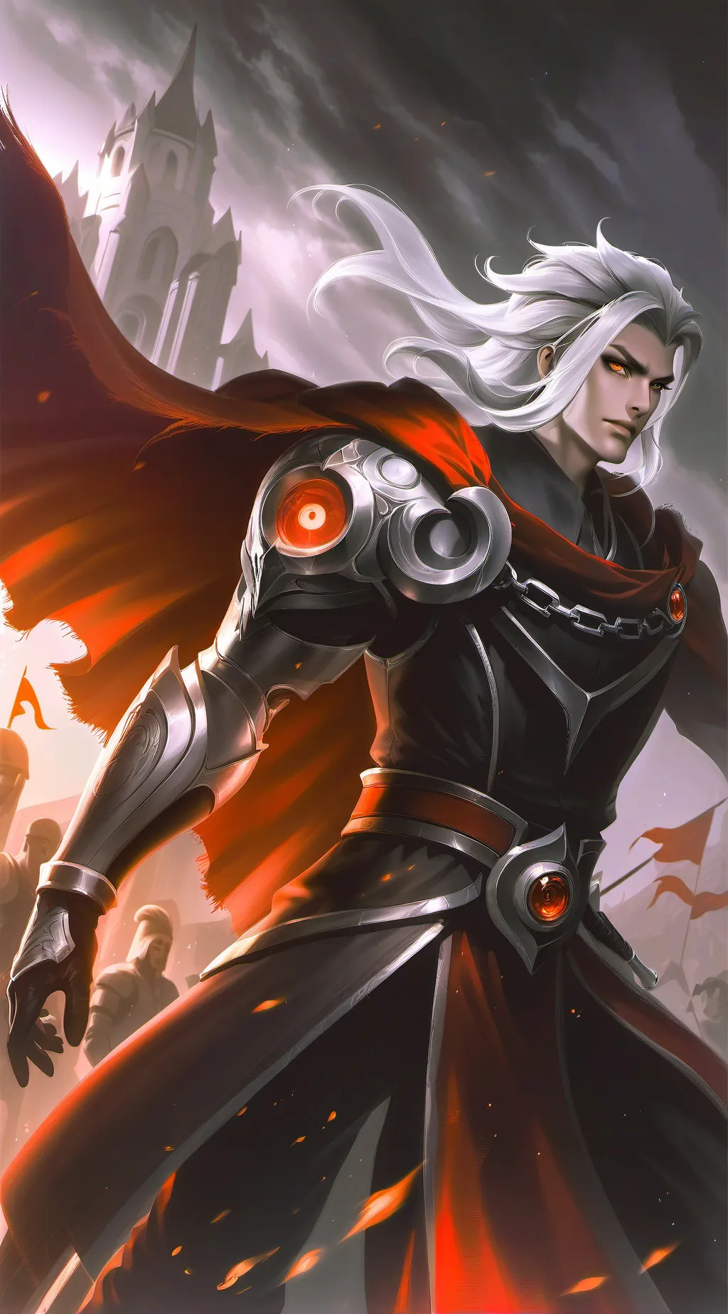 ai character: Madif  background