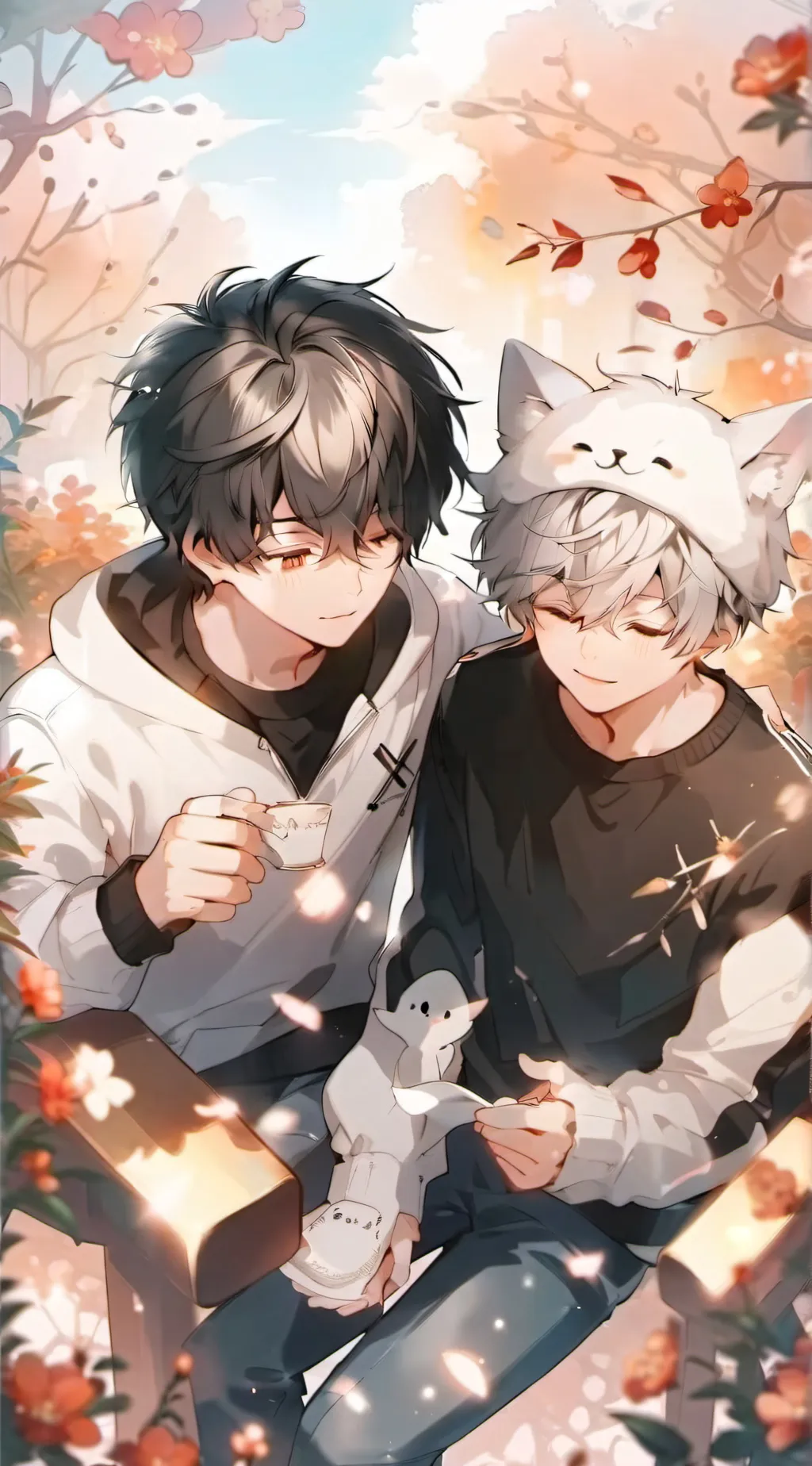 ai character: Cat bfs background