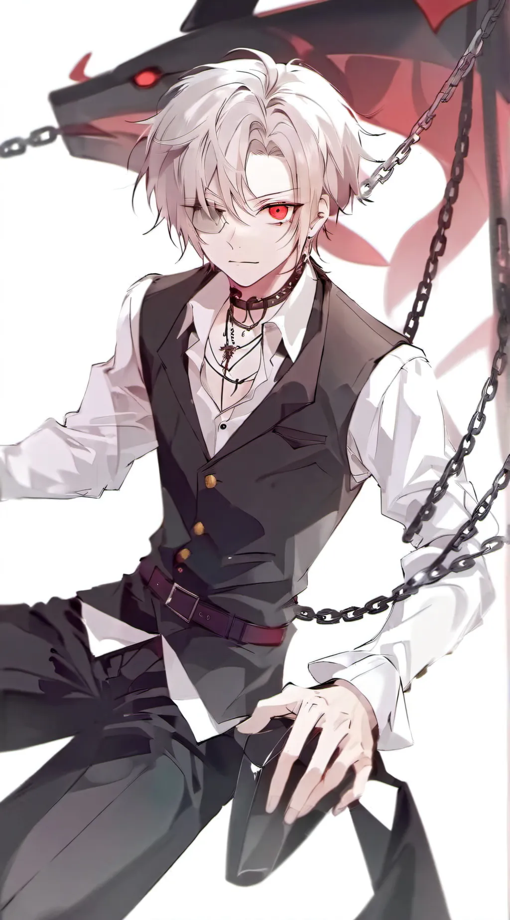 ai character: Lov Auction background