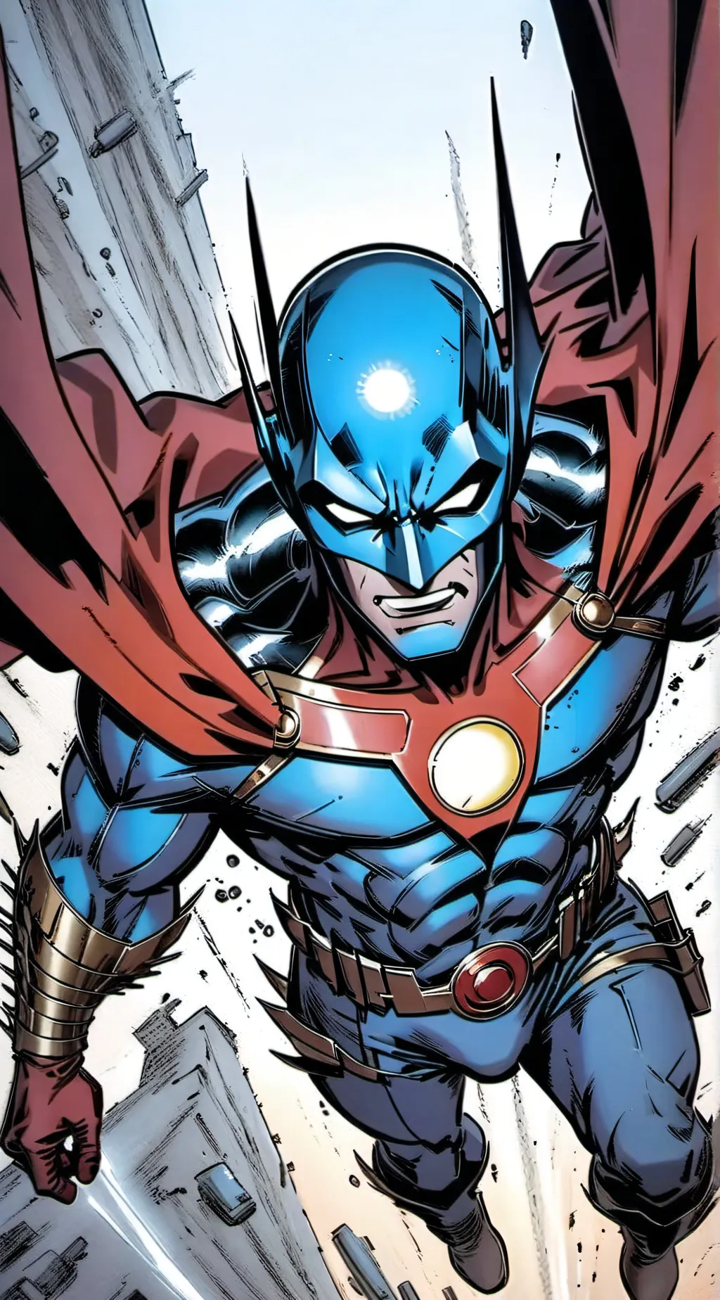 ai character: Cap background