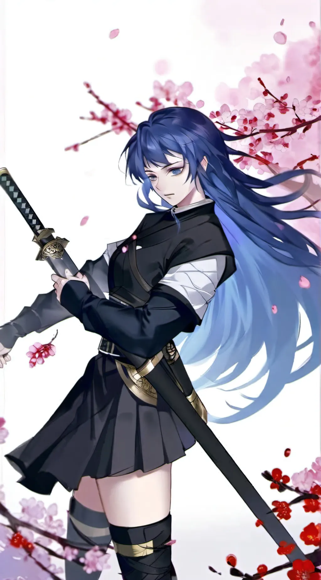 ai character: Giyu tomioka ♀️ background